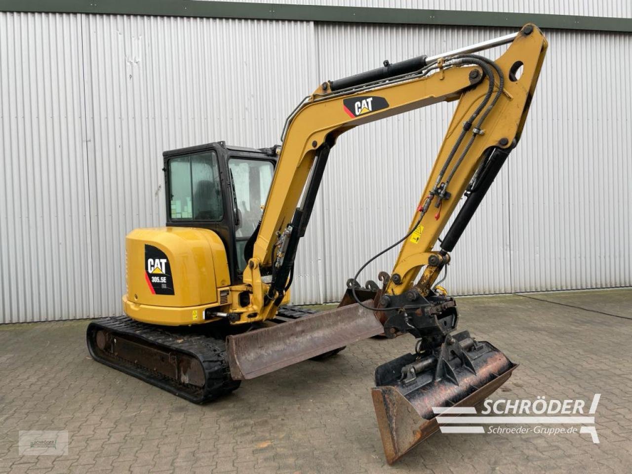 Bagger tipa Caterpillar 305.5 ECR | SCHWENKLÖFFEL | TIEFLÖFFEL, Gebrauchtmaschine u Wildeshausen (Slika 1)